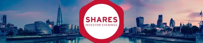 Shares Investor Evening (London) banner