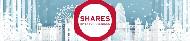 Shares Investor Evening (London) - LIVE EVENT banner