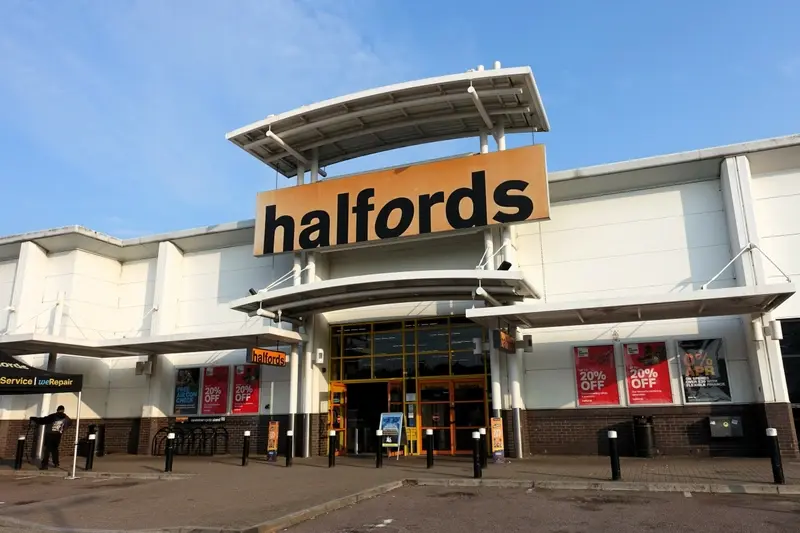 Halfords store in Watford