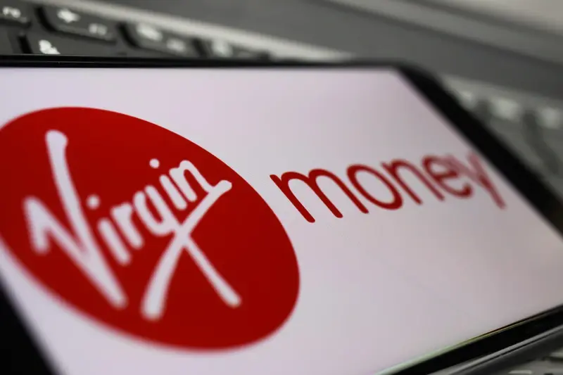 Virgin Money mobile app on smartphone