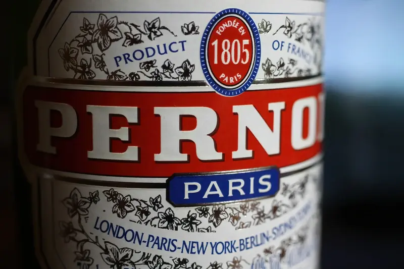 Bottle of Pernod Ricard