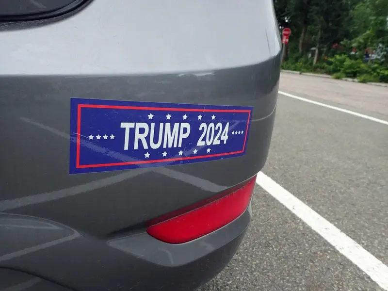 Trump 2024 bumper sticker