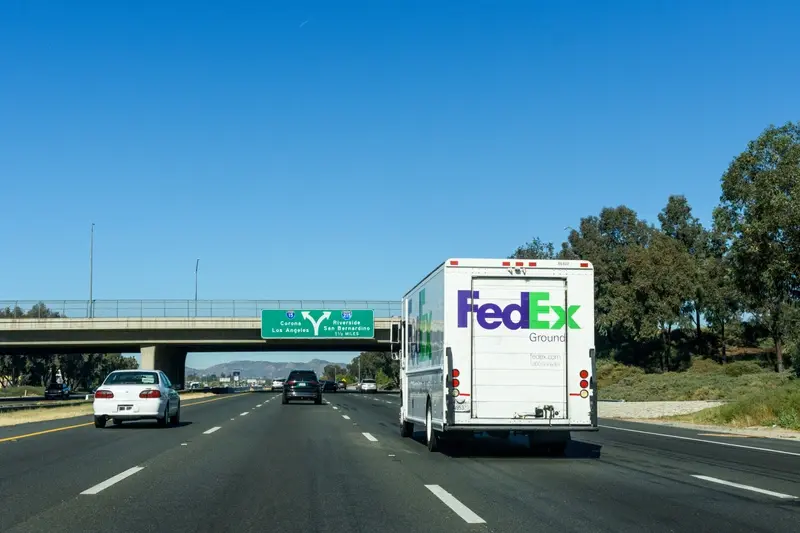 FedEx truck