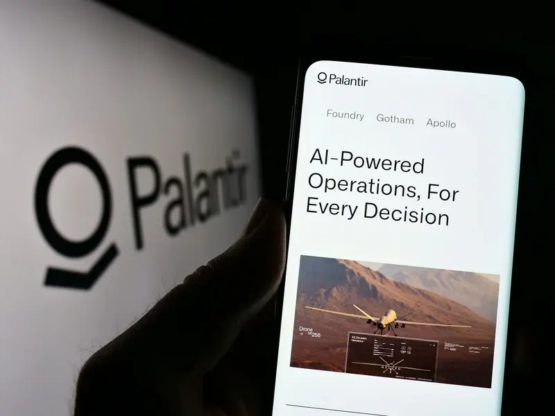 Palantir AI tools on mobile