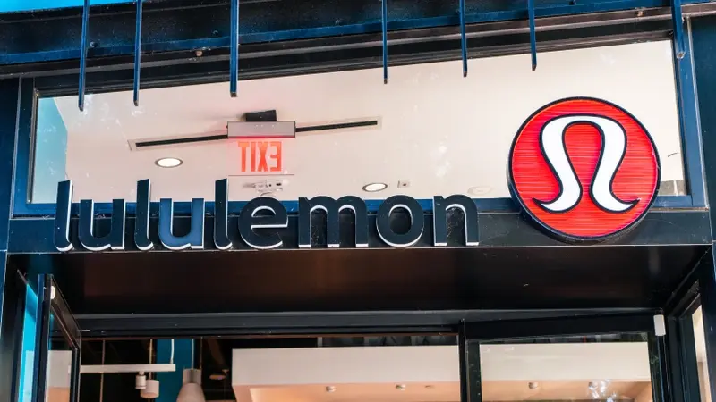 A Lululemon store in San Francisco