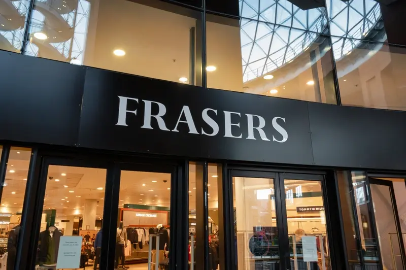 Frasers department store front