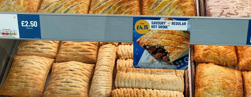 Greggs pastries