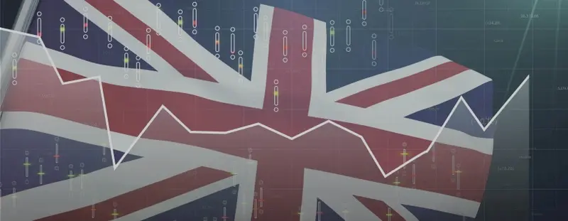 Illustration: Union Jack with chart over the top