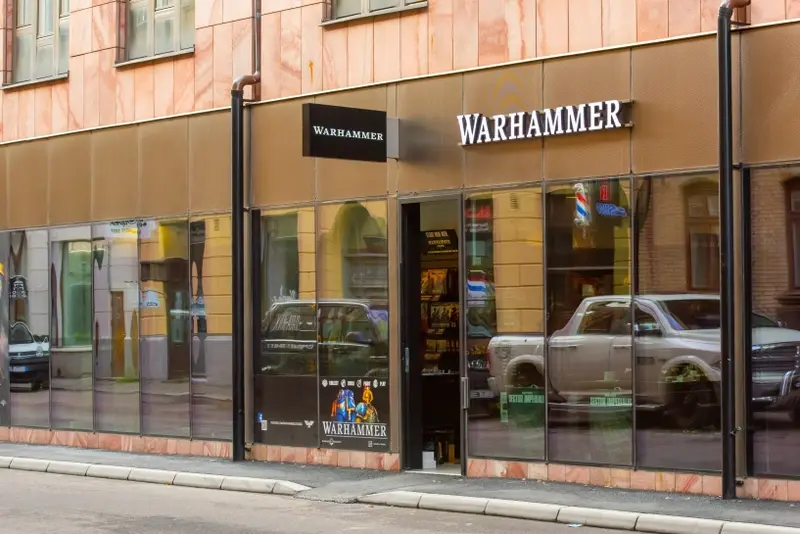 Warhammer shop front