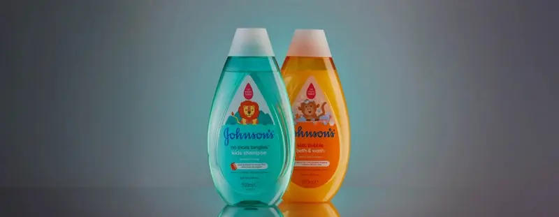 Johnson Shampoo bottles