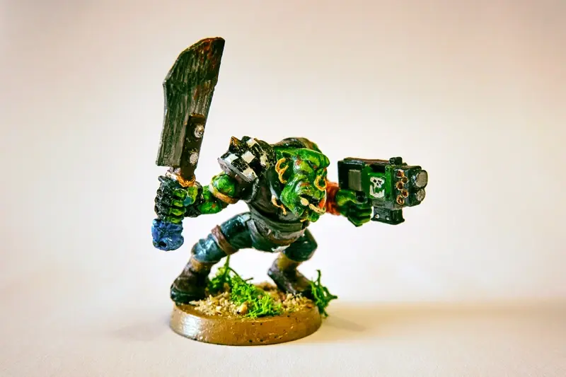 Hand-painted mini-figure from Warhammer 40,000
