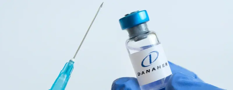 Danaher bottle and syringe