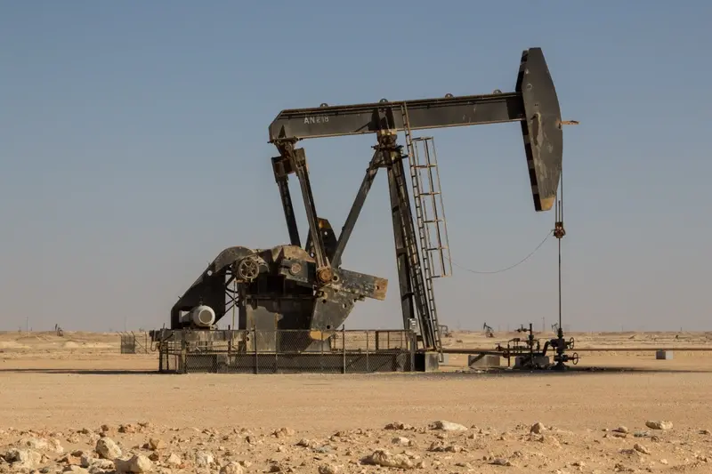 Oil field in the sultanate of Oman