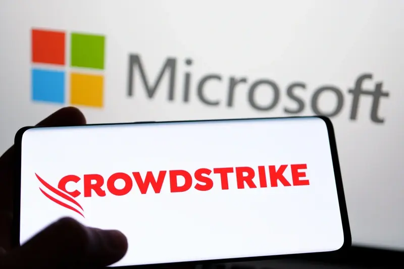 Microsoft, Crowdstrike brands 