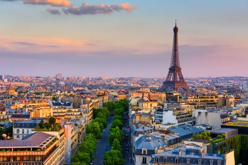 Eiffel tower in Paris 