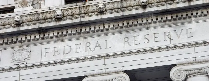 Federal Reserve building detail