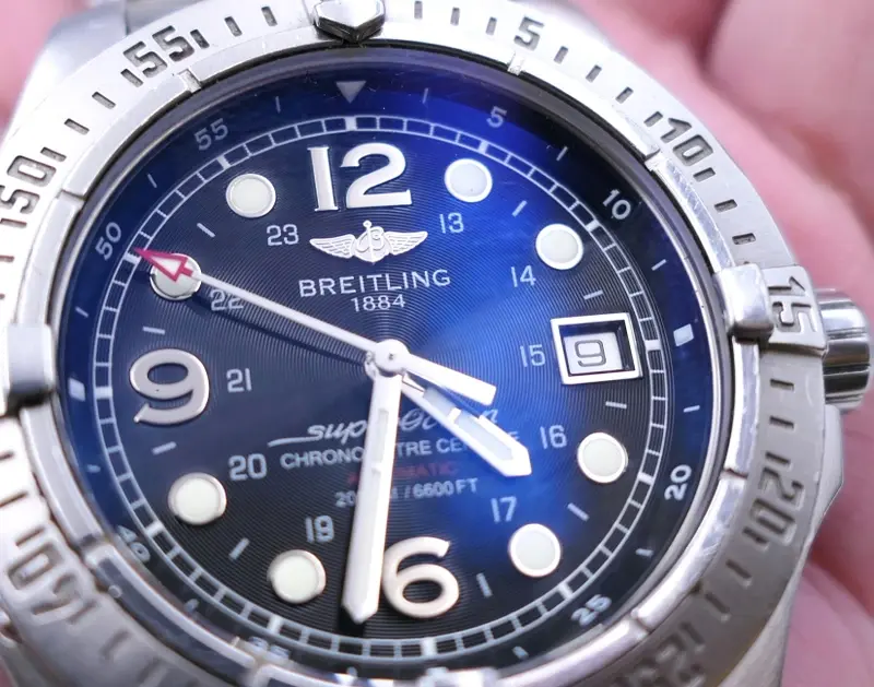 Breitling watch face