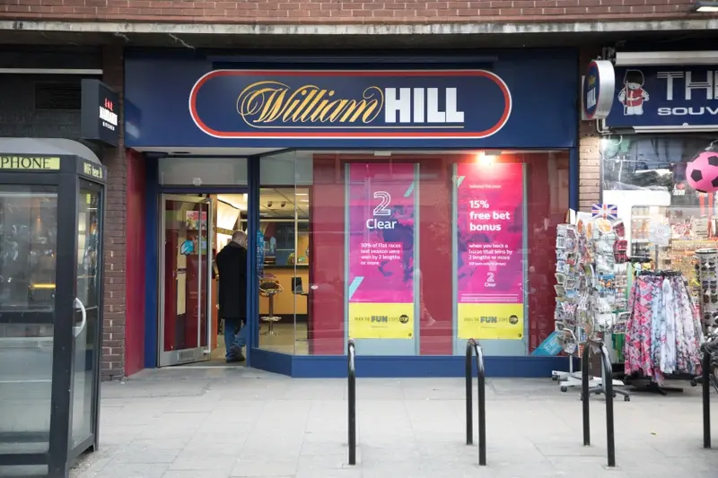 William Hill shop front