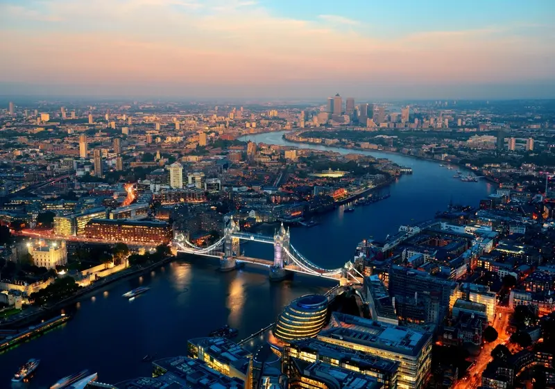 London city skyline