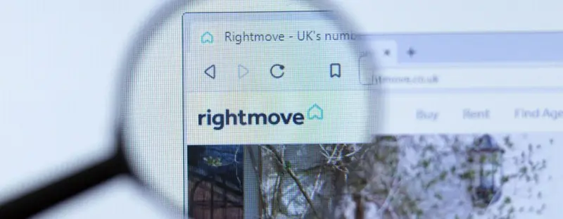 Rightmove website screen shot
