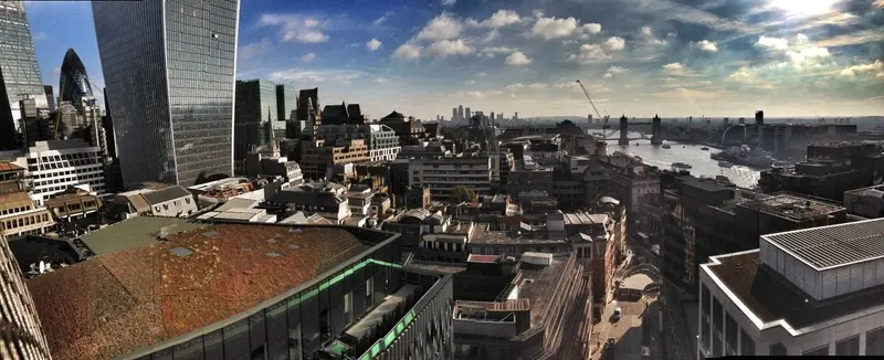 London cityscape panorama