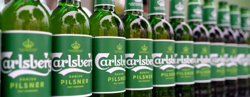 Carlsberg bottles