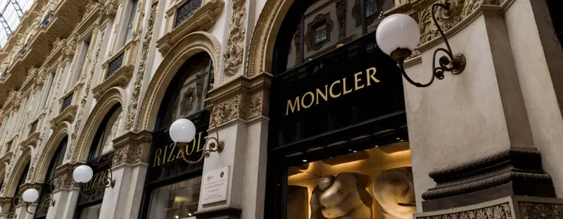 Moncler shop front