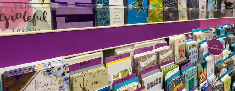 Card shopping