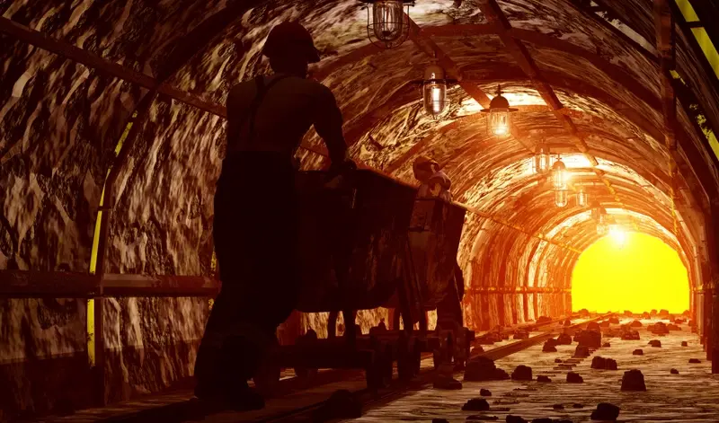Picture of a mine