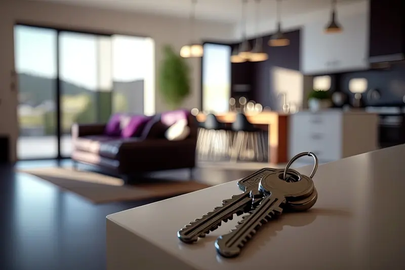 Keys on the table in a new build property