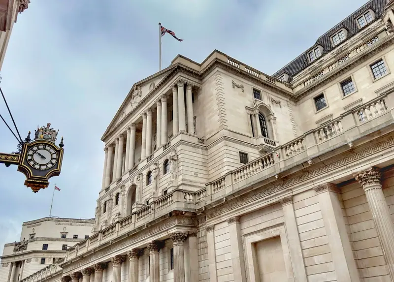 Bank of England in Threadneedle Street