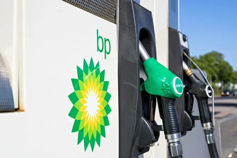 BP gas station in The Netherlands