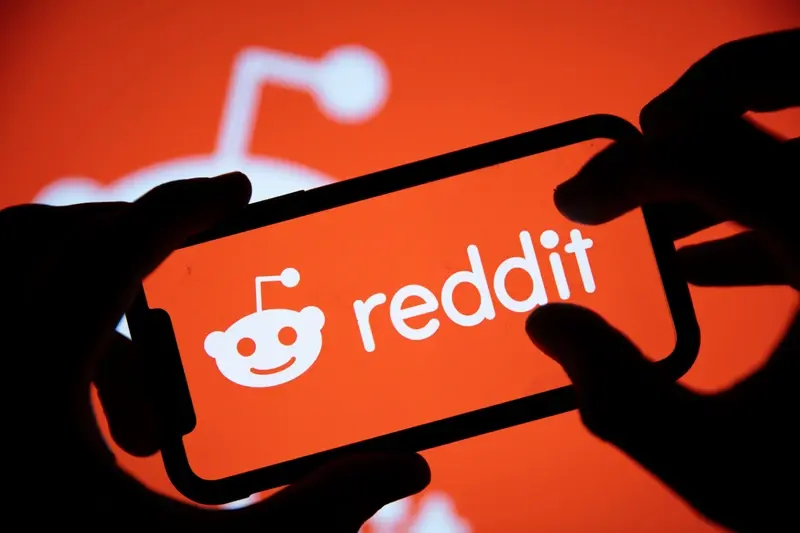 Reddit platform on a mobile device