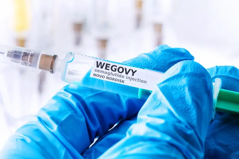 Wegovy obesity drug in syringe