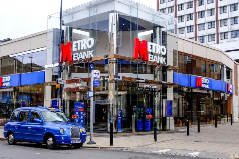 Metro Bank high street branch