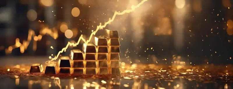 Gold price surging