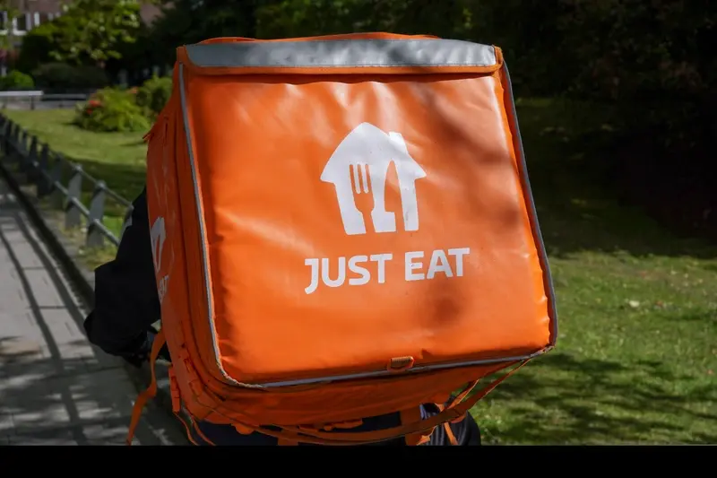 Just Eat Takeaway.com delivery bike