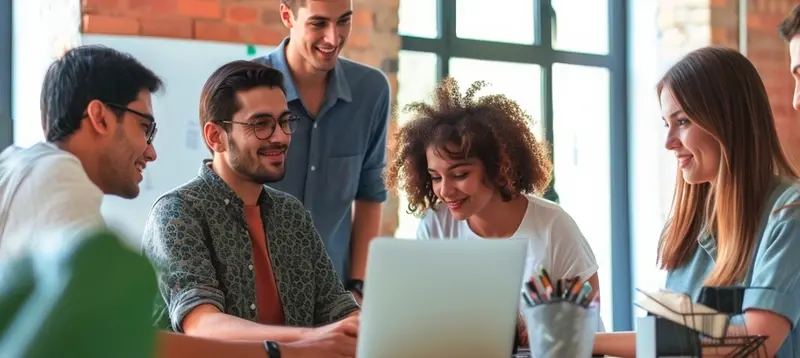 People around a table having a meeting