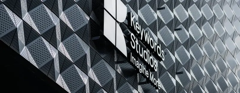 Keywords Studios sign