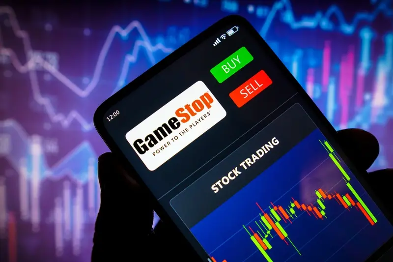 GameStop stock price on mobile