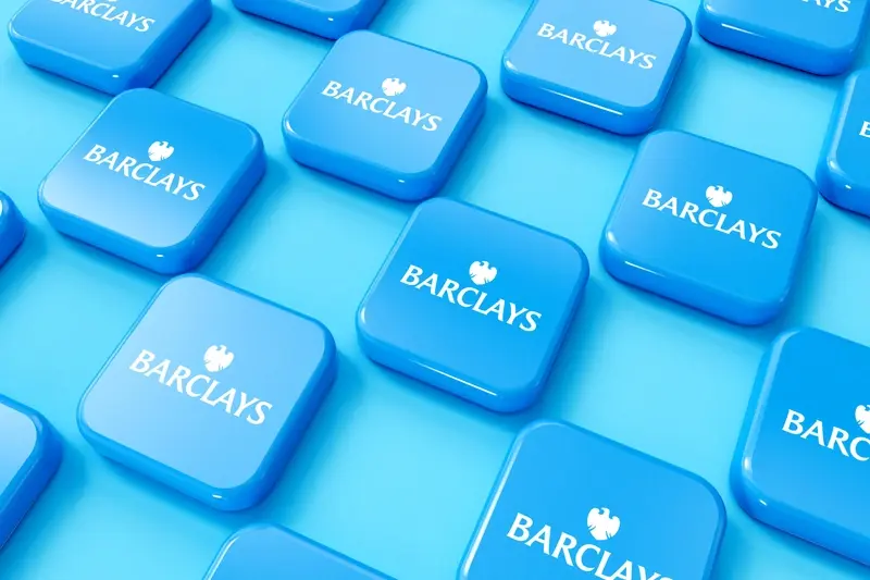 Barclays blue and white logo