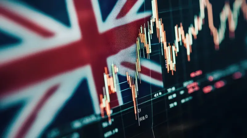 FTSE 100 UK stock market image