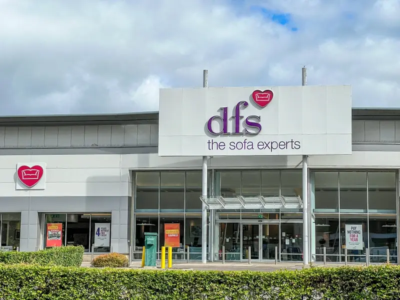 DFS store fascia