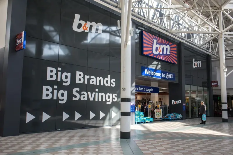 B&M shares marked down as pedestrian sales growth disappoints featured picture