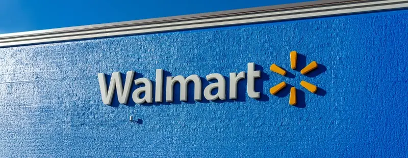 Walmart sign on shop front