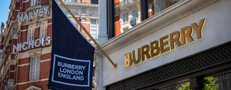Burberry store shop front