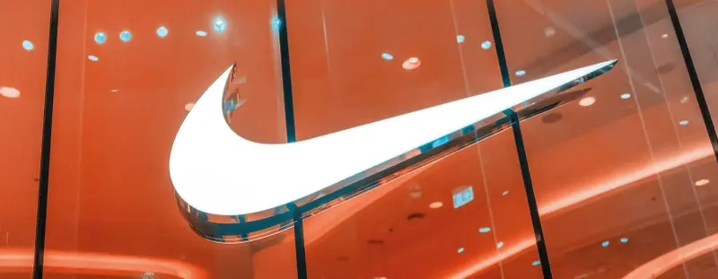 Nike logo on shop front