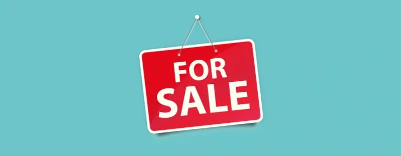 for sale sign