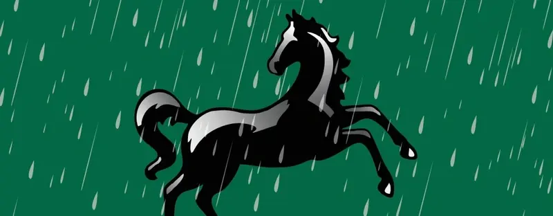 Black horse image used in Lloyds' logo