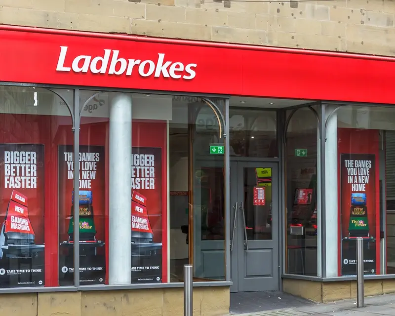 Ladbrokes shop front